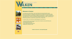 Desktop Screenshot of hotel-wilken.de